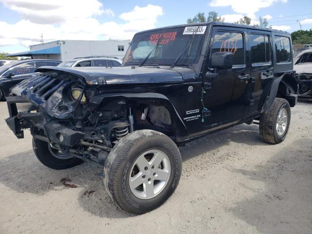 JEEP WRANGLER U 2016 with VIN 1C4BJWDG1GL238657 - Photo from auction