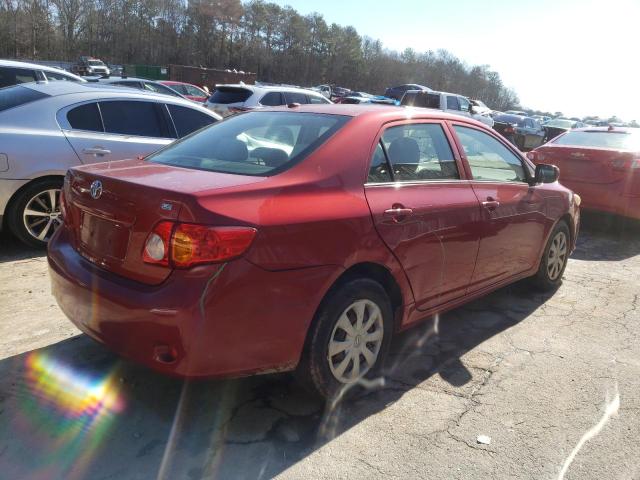 Photo 3 from auction – 2009 TOYOTA COROLLA BA with VIN JTDBL40E799033170