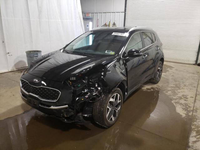KIA SPORTAGE E 2021 with VIN KNDPNCAC8M7905500 - Photo from auction