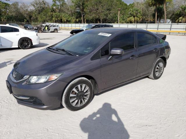 HONDA CIVIC LX 2015 with VIN 19XFB2F56FE705923 - Photo from auction