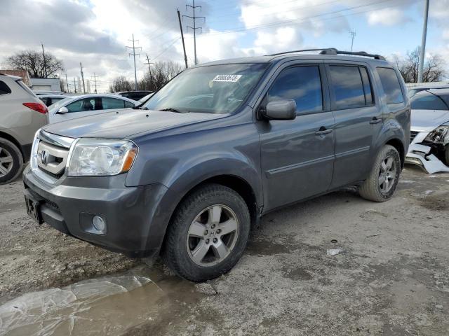 HONDA PILOT EXL 2011 with VIN 5FNYF4H51BB032548 - Photo from auction