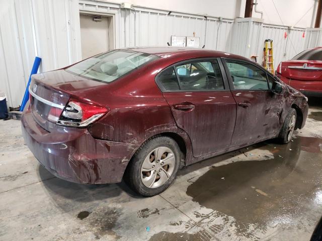 Photo 3 from auction – 2014 HONDA CIVIC LX with VIN 19XFB2F55EE061300