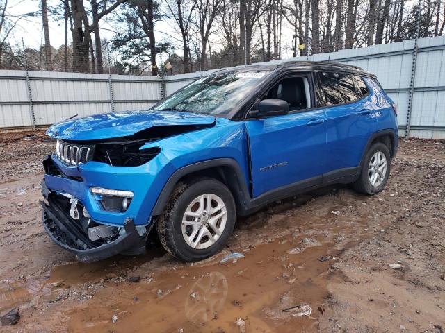 JEEP COMPASS SP 2018 with VIN 3C4NJCAB9JT425306 - Photo from auction