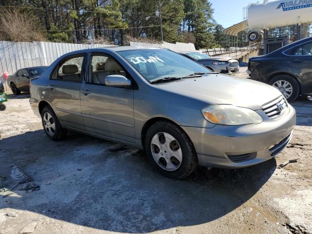 Photo 4 from auction – 2003 TOYOTA COROLLA CE with VIN 2T1BR32E03C111814