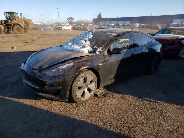 TESLA MODEL 3 2021 with VIN 5YJ3E1EB7MF056314 - Photo from auction