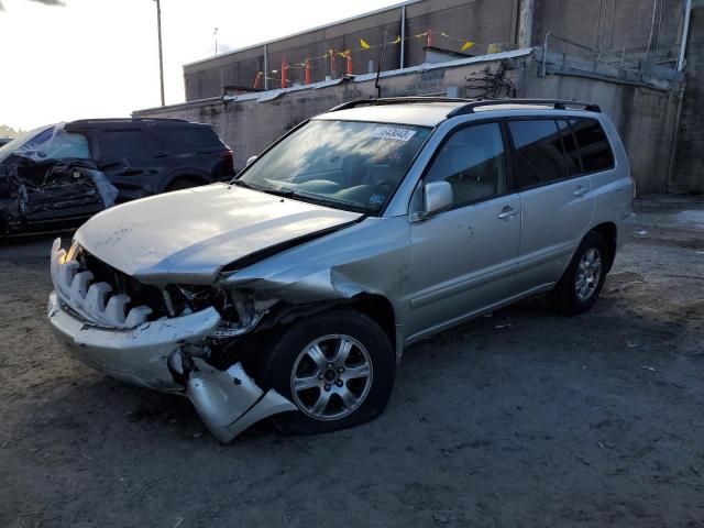 TOYOTA HIGHLANDER 2005 with VIN JTEGP21AX50070850 - Photo from auction