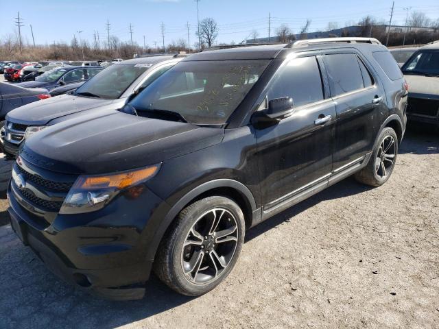 FORD EXPLORER S 2013 with VIN 1FM5K8GT2DGC80365 - Photo from auction