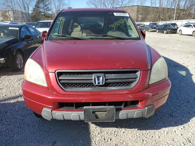 Photo 5 from auction – 2004 HONDA PILOT EX with VIN 2HKYF18484H550425