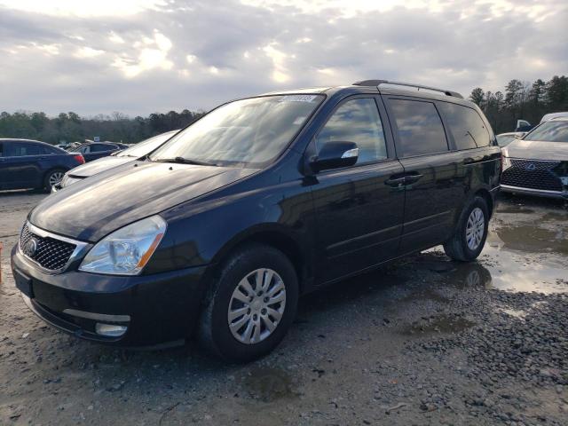 KIA SEDONA LX 2014 with VIN KNDMG4C79E6543588 - Photo from auction