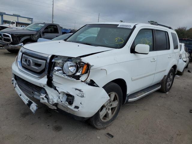 HONDA PILOT EXL 2011 with VIN 5FNYF3H52BB019222 - Photo from auction