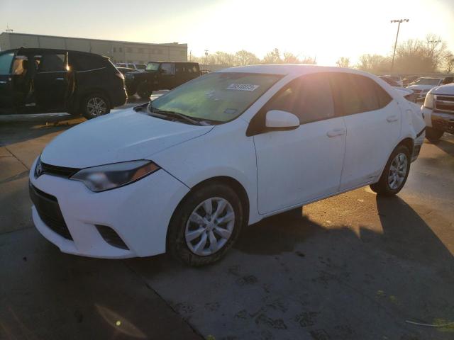 TOYOTA COROLLA L 2015 with VIN 5YFBURHE6FP312856 - Photo from auction
