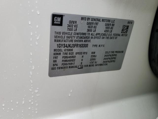 Photo 14 from auction – 2015 CADILLAC ESCALADE E with VIN 1GYS4JKJ3FR163300