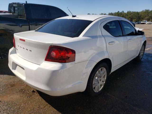 Фото 3 с аукциона – 2014 DODGE AVENGER SE с VIN 1C3CDZABXEN140657