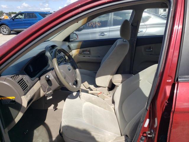 Photo 7 from auction – 2007 KIA SPECTRA EX with VIN KNAFE121975388976