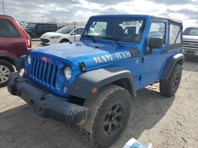 JEEP WRANGLER S 2015 with VIN 1C4AJWAG9FL609305 - Photo from auction