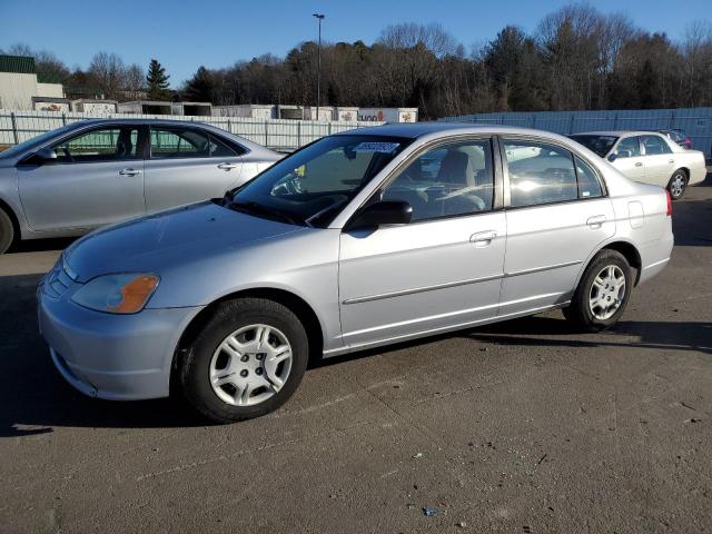HONDA CIVIC LX 2002 with VIN 2HGES166X2H568144 - Photo from auction