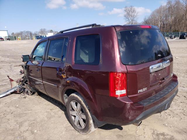 Photo 2 from auction – 2013 HONDA PILOT TOUR with VIN 5FNYF4H91DB083358