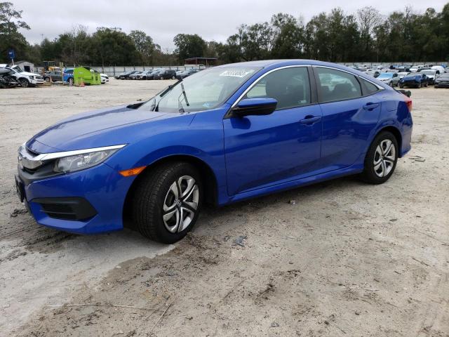 HONDA CIVIC LX 2018 with VIN 19XFC2E5XJE001571 - Photo from auction
