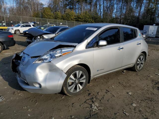 NISSAN LEAF S 2015 with VIN 1N4AZ0CP2FC317732 - Photo from auction