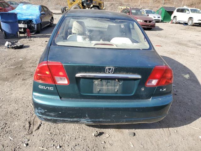 Photo 6 from auction – 2001 HONDA CIVIC LX with VIN JHMES16511S008296
