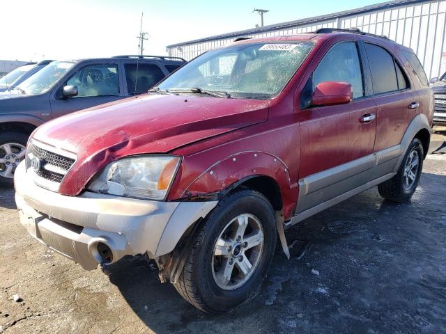 KIA SORENTO EX 2003 with VIN KNDJC733535135007 - Photo from auction
