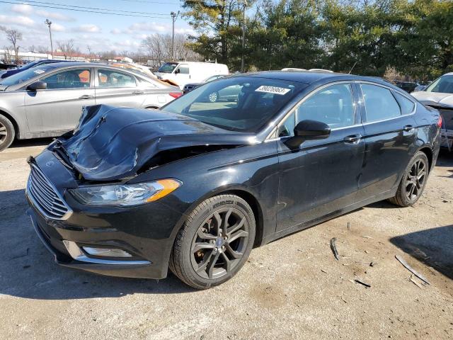 FORD FUSION SE 2018 with VIN 3FA6P0HD3JR108164 - Photo from auction