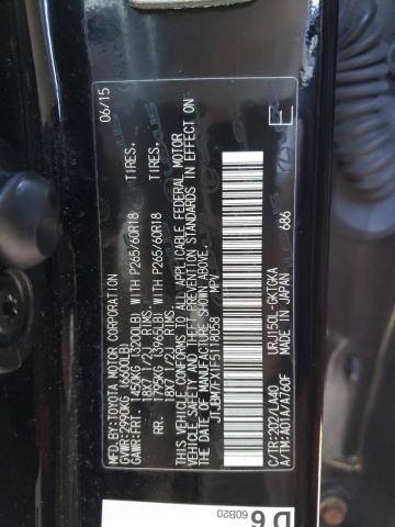 Photo 14 from auction – 2015 LEXUS GX 460 with VIN JTJBM7FX1F5118058