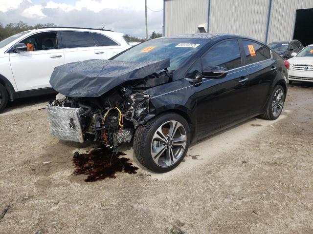KIA FORTE EX 2015 with VIN KNAFZ4A89F5266461 - Photo from auction