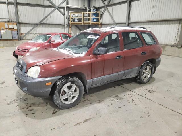 HYUNDAI SANTA FE 2002 with VIN KM8SB13D12U221461 - Photo from auction