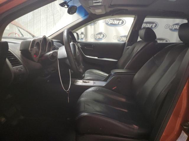 Photo 7 from auction – 2003 NISSAN MURANO SL with VIN JN8AZ08T53W100660