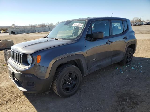 JEEP RENEGADE S 2016 with VIN ZACCJBAT2GPE02394 - Photo from auction