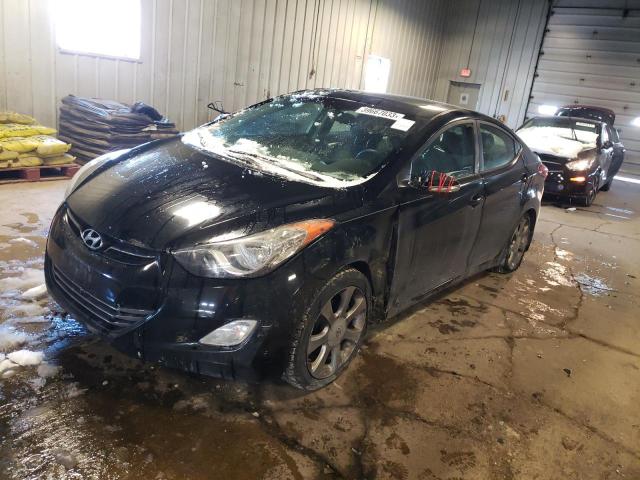 HYUNDAI ELANTRA GL 2012 with VIN KMHDH4AE4CU334231 - Photo from auction