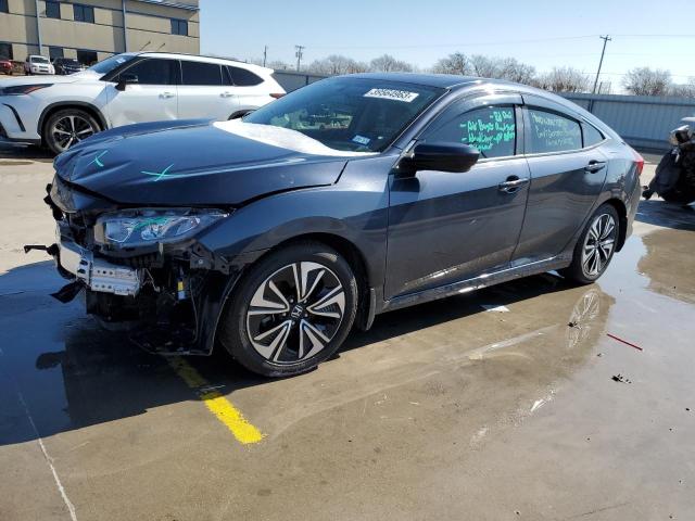 HONDA CIVIC EX 2018 with VIN JHMFC1F36JX008636 - Photo from auction