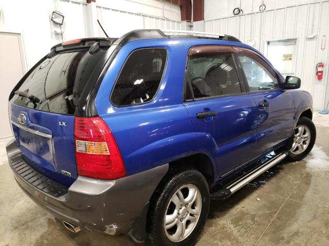 Photo 3 from auction – 2008 KIA SPORTAGE E with VIN KNDJF723787508374