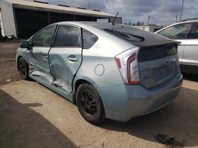 Foto 2 de la subasta – 2012 TOYOTA PRIUS con VIN JTDKN3DU3C1522516