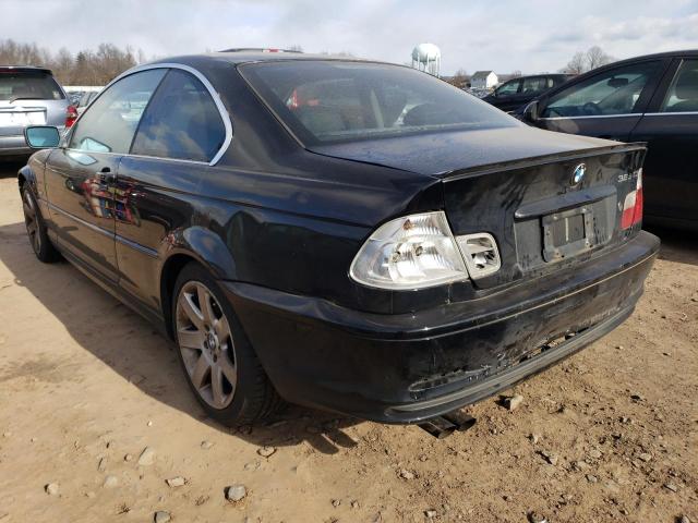 Photo 2 from auction – 2002 BMW 325 CI with VIN WBABN334X2JW52399