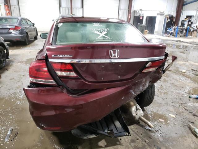 Photo 6 from auction – 2014 HONDA CIVIC EX with VIN 2HGFB2F85EH552482