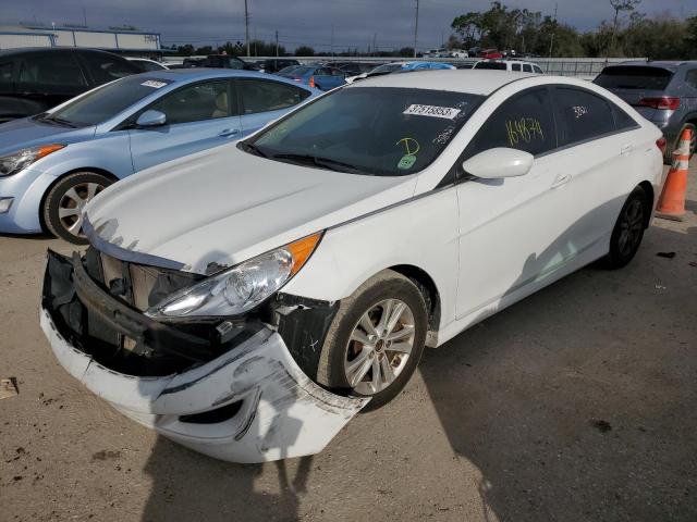 HYUNDAI SONATA GLS 2014 with VIN 5NPEB4AC9EH817610 - Photo from auction