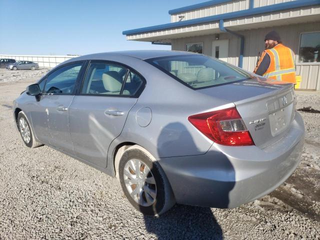 Photo 2 from auction – 2012 HONDA CIVIC LX with VIN 19XFB2F52CE095448