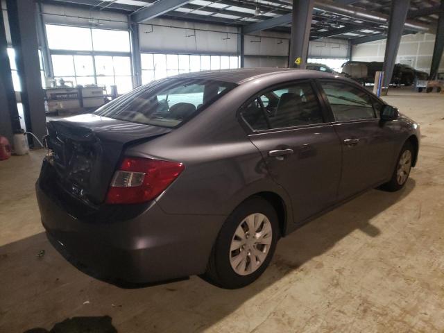 Photo 3 from auction – 2012 HONDA CIVIC LX with VIN 19XFB2F52CE325585