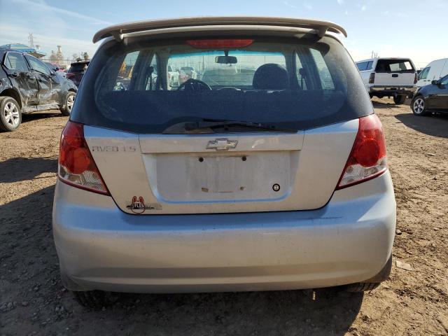 Photo 6 from auction – 2006 CHEVROLET AVEO BASE with VIN KL1TD66606B539089