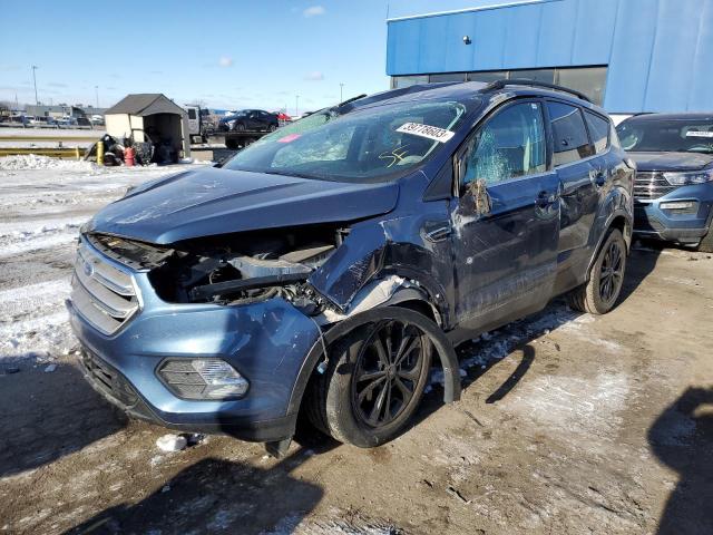 FORD ESCAPE SEL 2018 with VIN 1FMCU0HD6JUB09450 - Photo from auction
