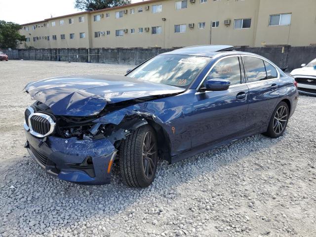 BMW 330I 2020 with VIN 3MW5R1J00L8B36653 - Photo from auction