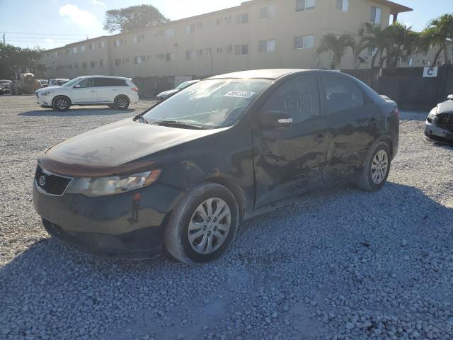 KIA FORTE EX 2012 with VIN KNAFU4A2XC5595160 - Photo from auction