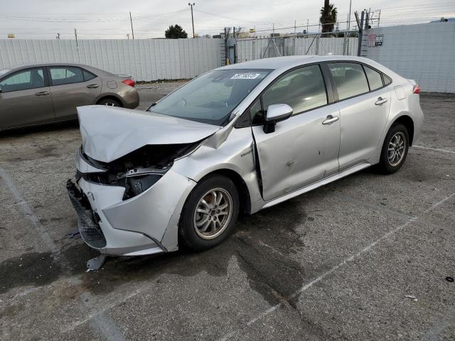 TOYOTA COROLLA LE 2020 with VIN JTDEBRBE3LJ024319 - Photo from auction