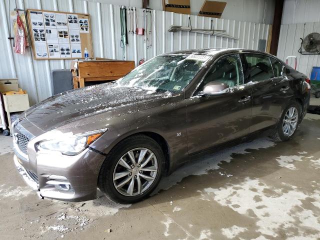 INFINITI Q50 BASE 2014 with VIN JN1BV7AR8EM706605 - Photo from auction