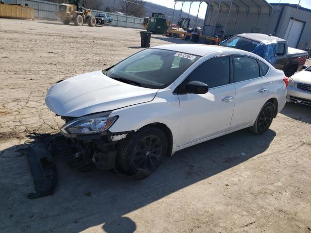 NISSAN SENTRA S 2018 with VIN 3N1AB7AP6JY313650 - Photo from auction