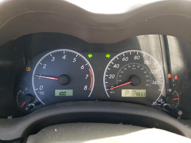 Photo 9 from auction – 2009 TOYOTA COROLLA BA with VIN 1NXBU40E09Z072950