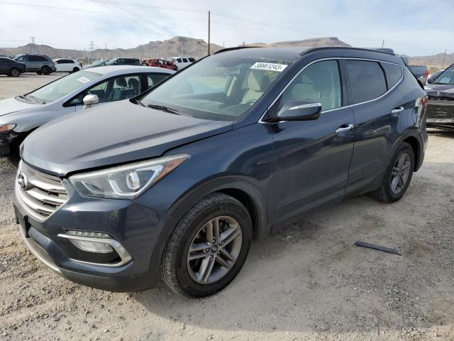 HYUNDAI SANTA FE S 2018 with VIN 5NMZU3LB1JH053138 - Photo from auction