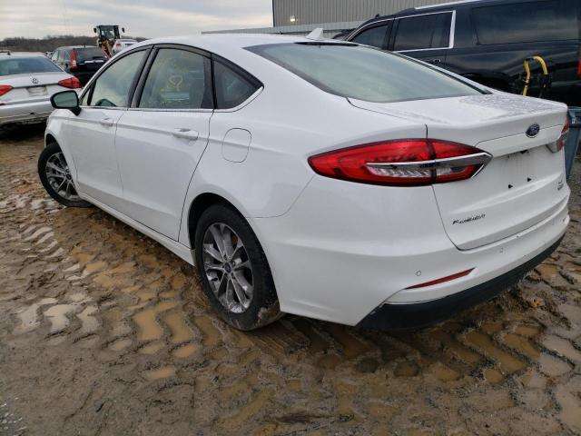 Photo 2 from auction – 2020 FORD FUSION SE with VIN 3FA6P0HD1LR191256